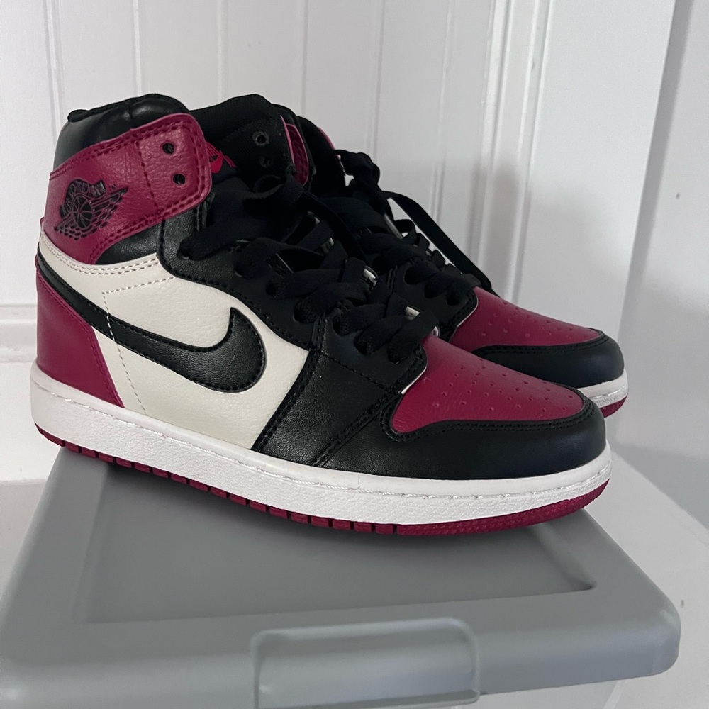 Nike Air Jordan Retro High in Red, Black, and White